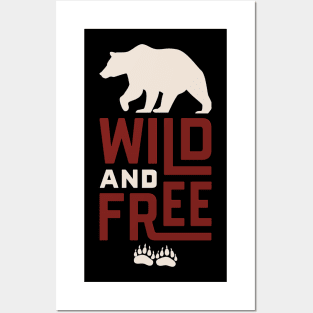 Wild and Free Posters and Art